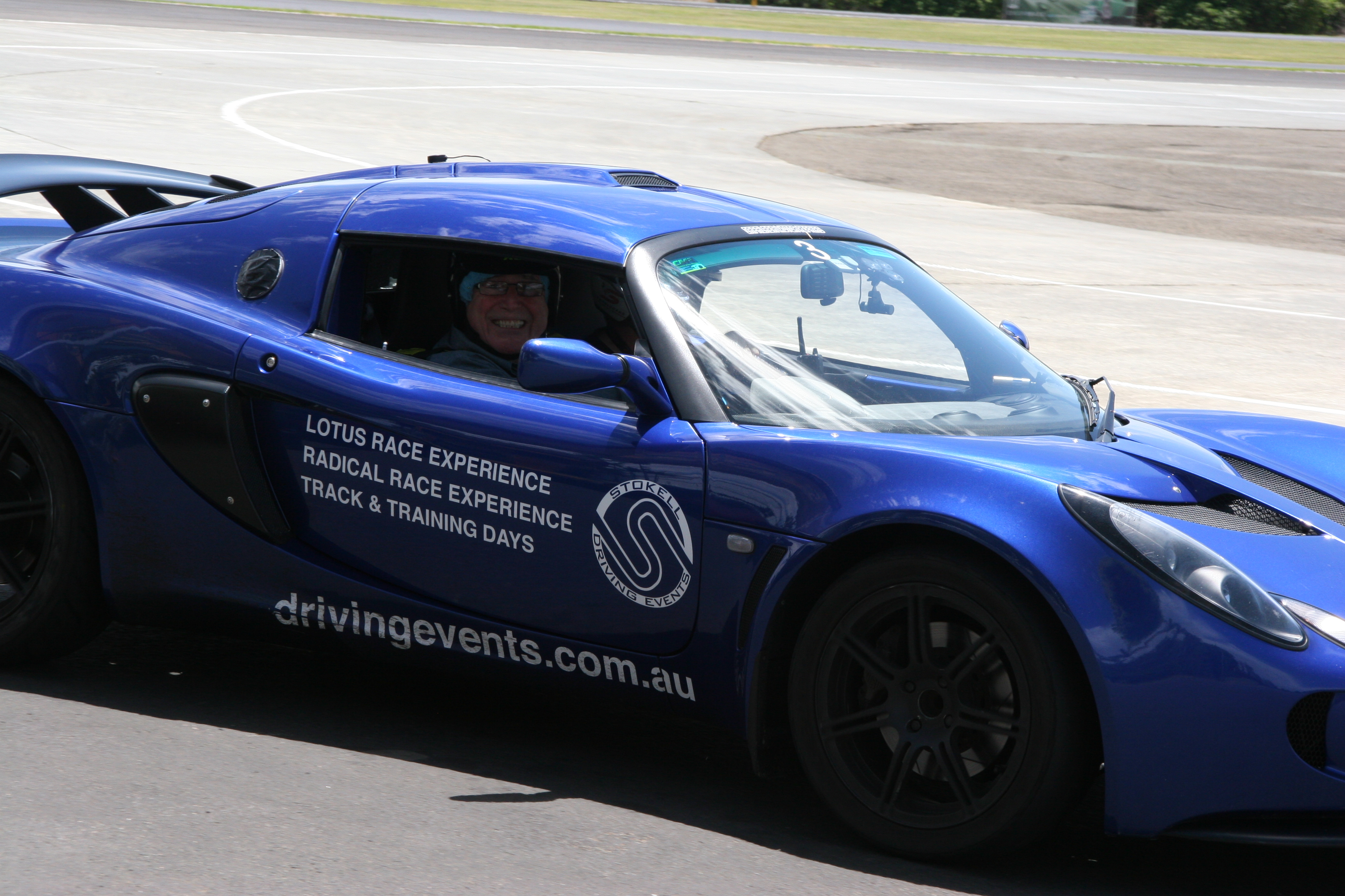 K & G Automotive Lotus Driving Experience Blue Lotus
