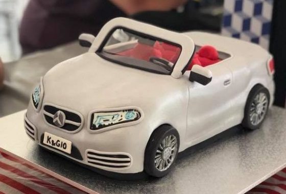 K & G Automotive Lotus Driving Experience Cake